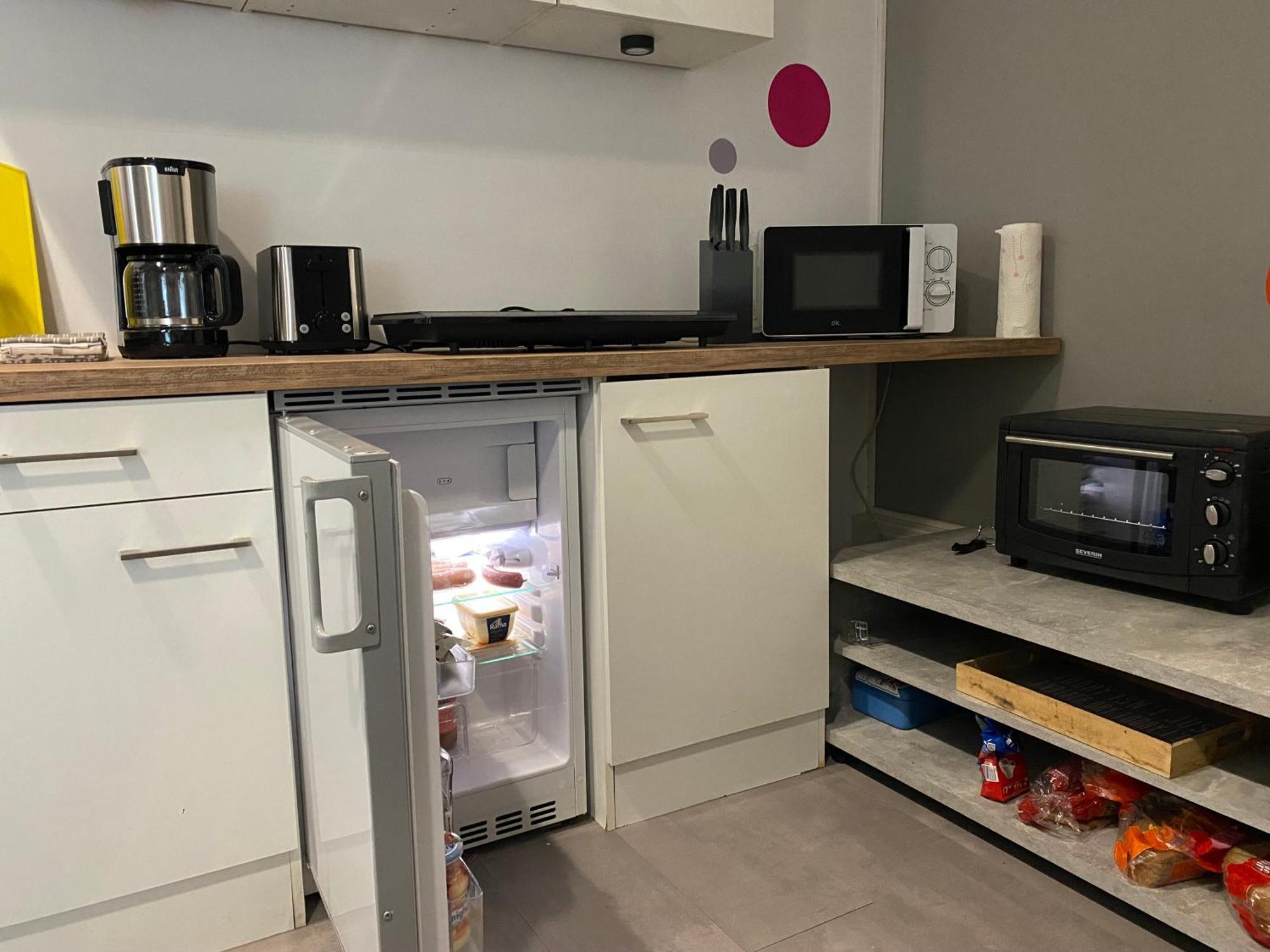 Studio 2 Mit Gemeinschaftsraeumen, Tiefgarage Leipzig Buitenkant foto